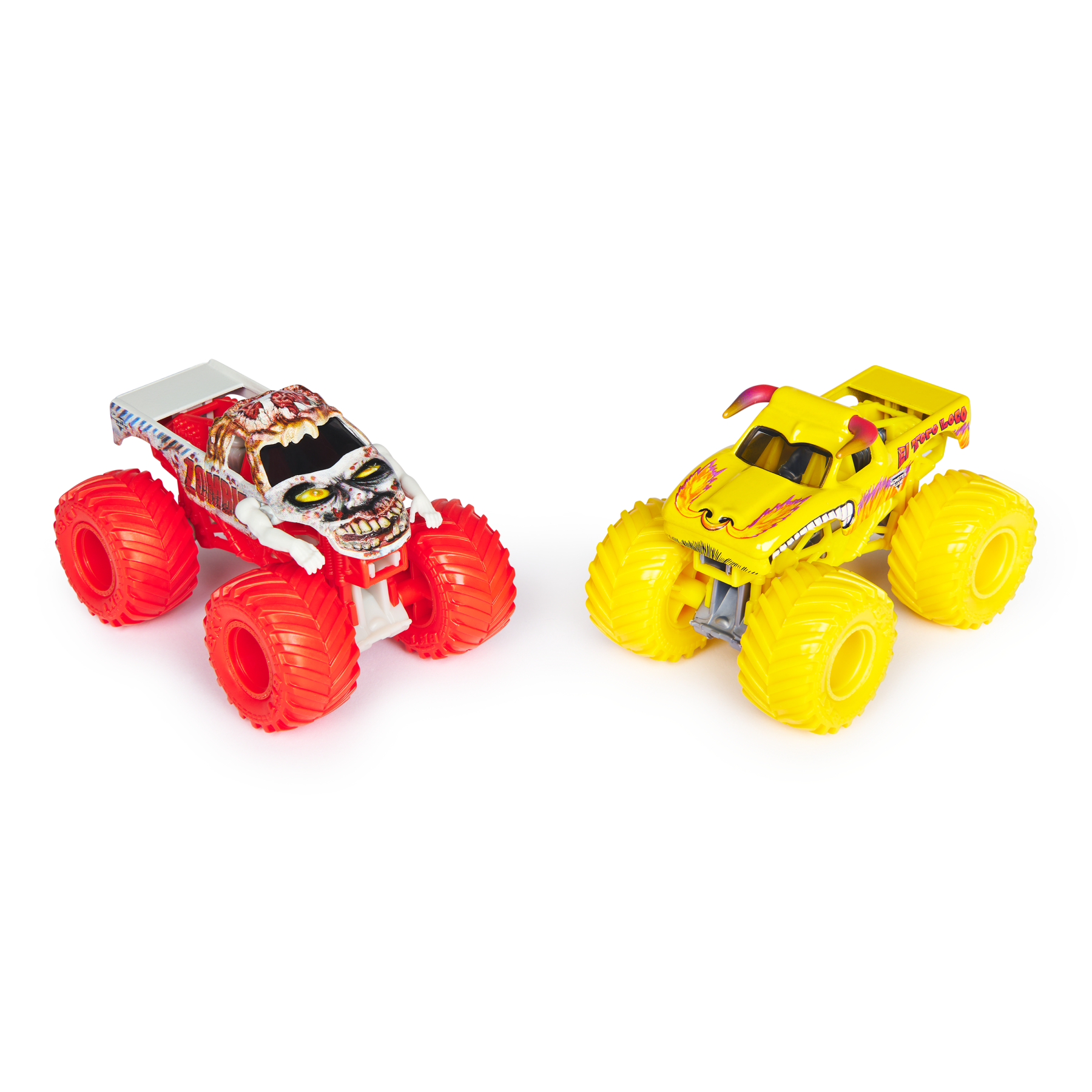 Monster Jam - 1:64 scale die-cast 2-Pack - Zombie VS El Toro Loco
