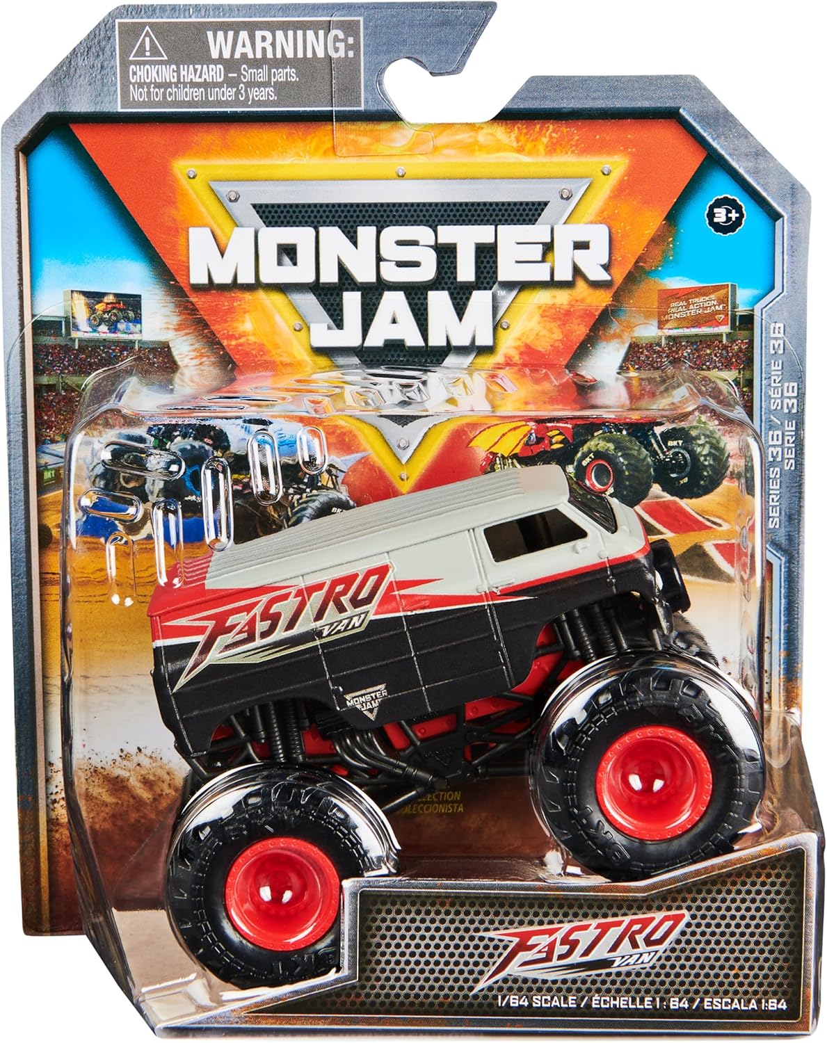 Monster Jam Official 1:64 Scale Monster Truck - Fastro