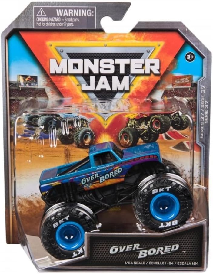 Monster Jam Official 1:64 Scale Monster Truck - Over Bored