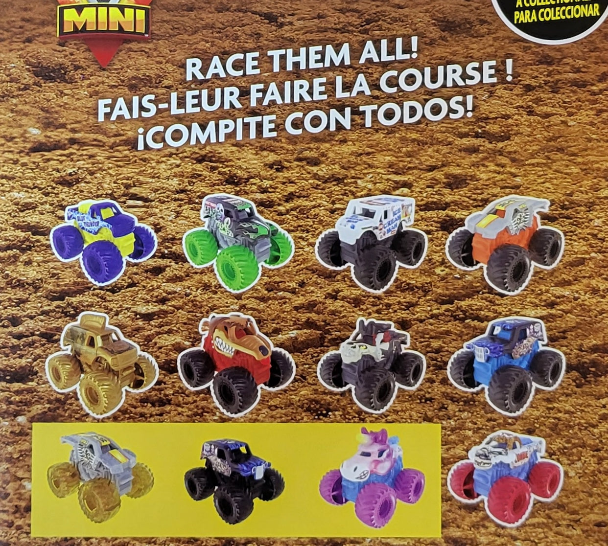 Monster Jam Series 9 Mini Mystery 1:87 Scale Monster Truck