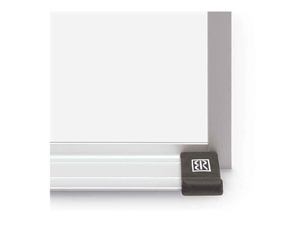 MooreCo Deluxe - Whiteboard - wall mountable - 48 in x 48 in - porcelain steel, MDF - magnetic - low gloss white 202AD-26