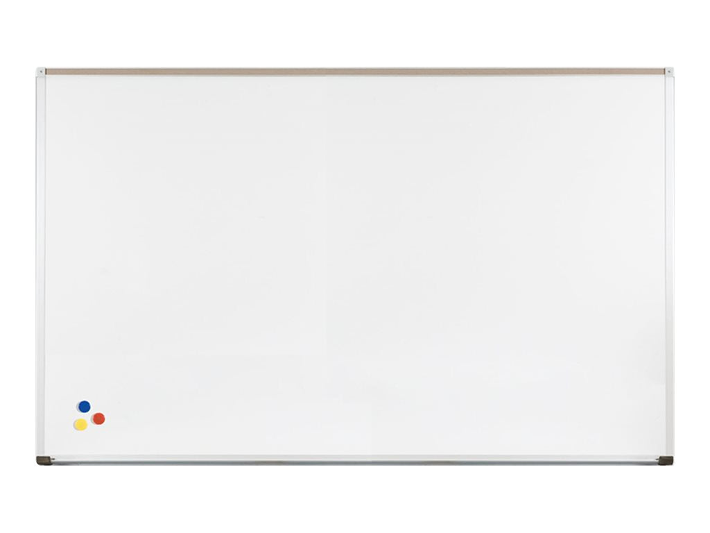MooreCo El Grande - Whiteboard - wall mountable - 60 in x 95.98 in - porcelain steel - magnetic - standard white 202AJ-25
