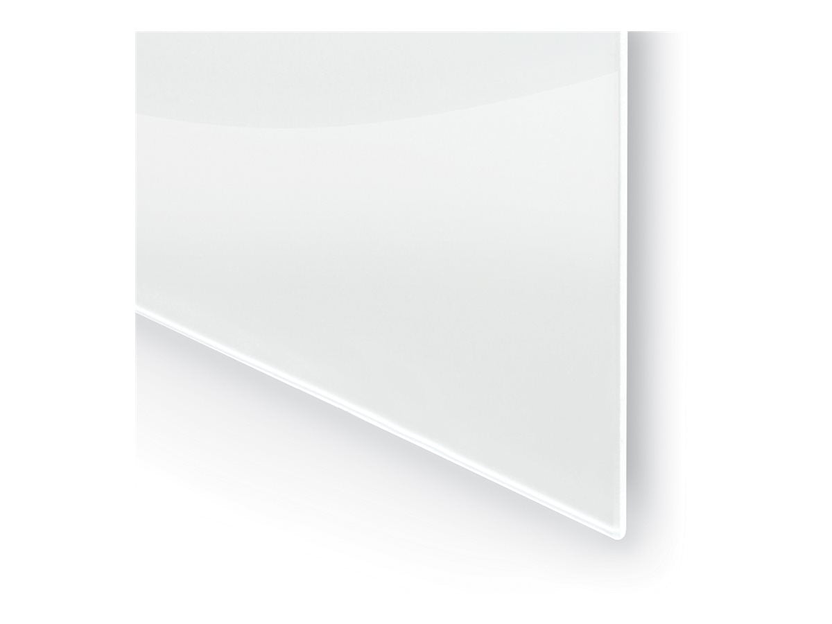 MooreCo Insight - Whiteboard - 1199 x 2400 mm - tempered low-iron glass - magnetic - white