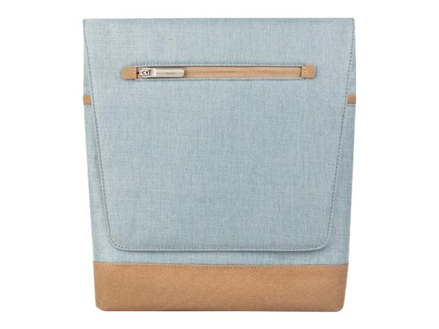 Moshi Aerio Lite - Shoulder bag for tablet - cotton, polyester elastomer - sky blue 99MO082501