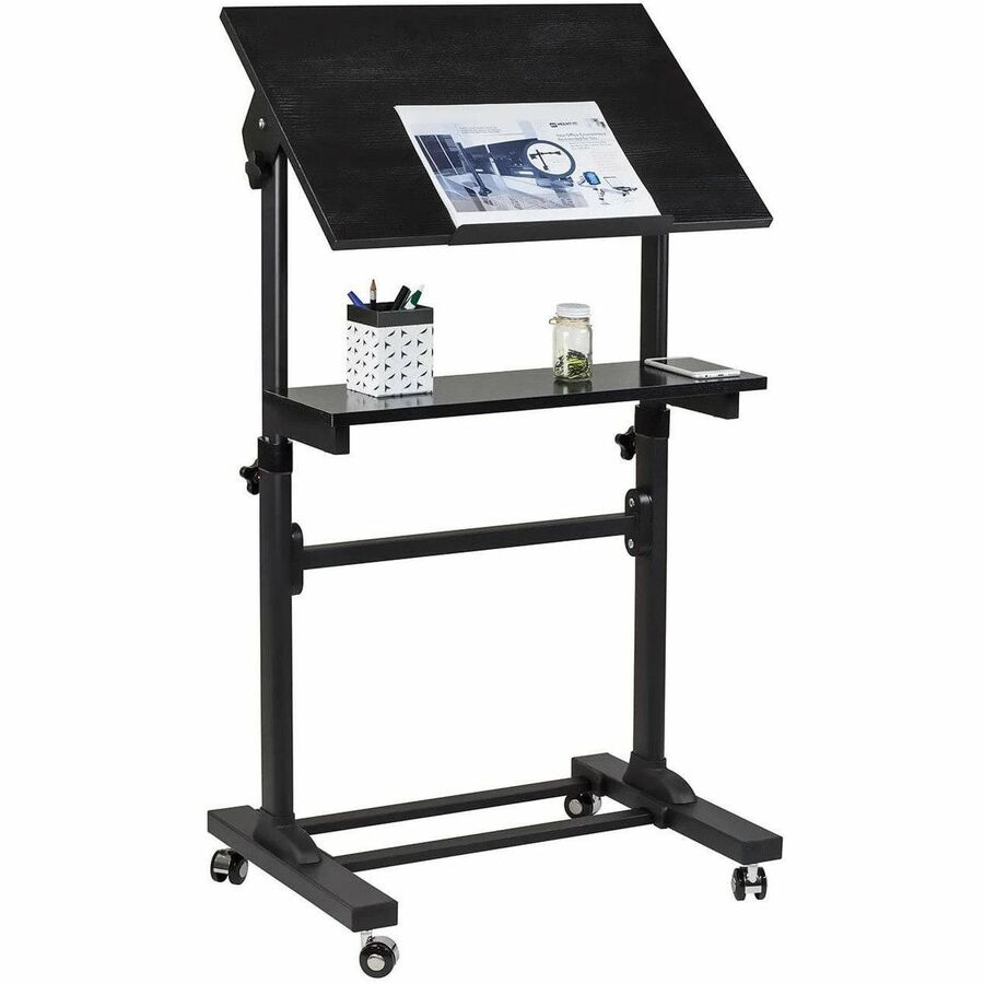 Mount-It! Mobile Lectern Stand Up Desk
