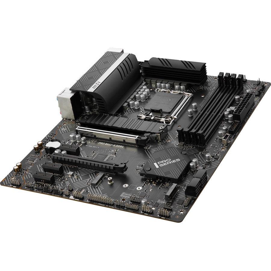 Msi B660-A Ddr4 Desktop Motherboard - Intel B660 Chipset - Socket Lga-1700 - Intel Optane Memory Ready - Atx