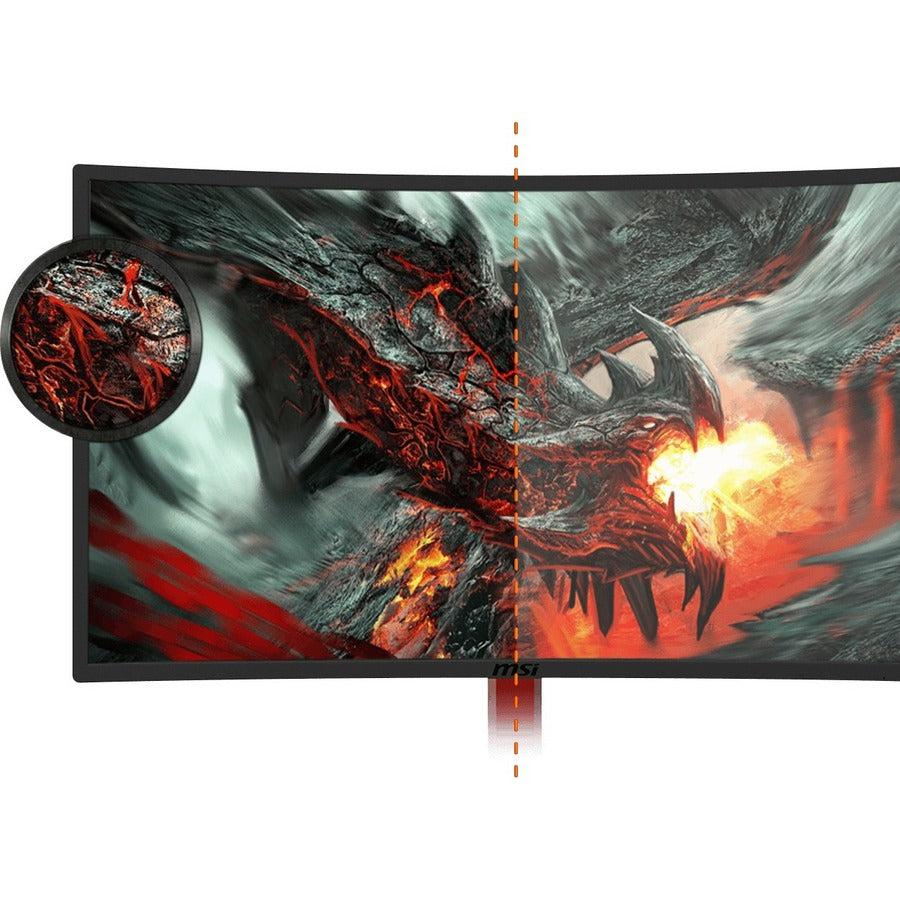 Msi G24C 61 Cm (24") 1920 X 1080 Pixels Full Hd Led Black, Red