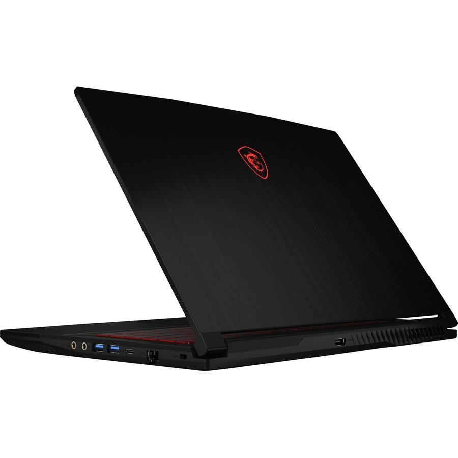 Msi Gaming Gf63 11Ud-261 Thin Notebook 39.6 Cm (15.6") Full Hd Intel® Core™ I5 8 Gb Ddr4-Sdram 512 Gb Ssd Nvidia Geforce Rtx 3050 Ti Wi-Fi 6 (802.11Ax) Windows 10 Home Black