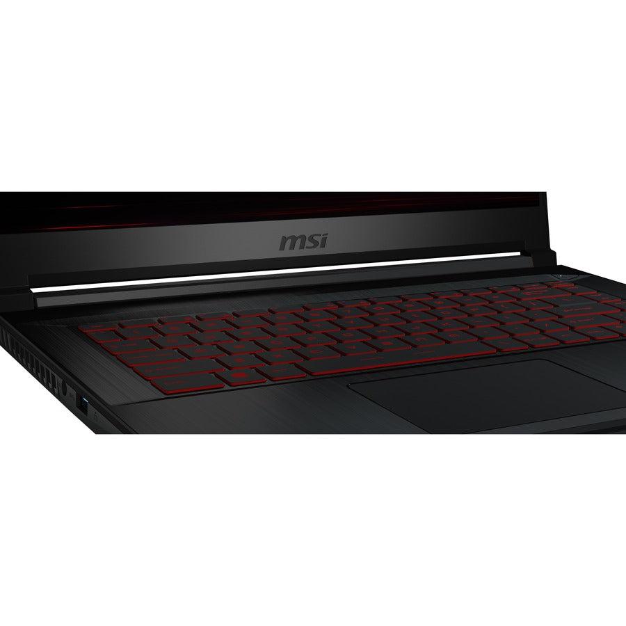 Msi Gaming Gf63 11Ud-261 Thin Notebook 39.6 Cm (15.6") Full Hd Intel® Core™ I5 8 Gb Ddr4-Sdram 512 Gb Ssd Nvidia Geforce Rtx 3050 Ti Wi-Fi 6 (802.11Ax) Windows 10 Home Black