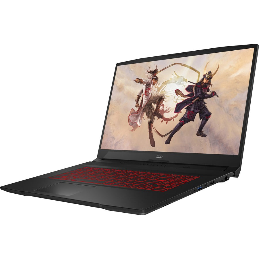 Msi Katana Gf76 Katana Gf76 12Ue-026 17.3" Gaming Notebook - Full Hd - 1920 X 1080 - Intel Core I7 12Th Gen I7-12700H 1.70 Ghz - 16 Gb Total Ram - 512 Gb Ssd - Black