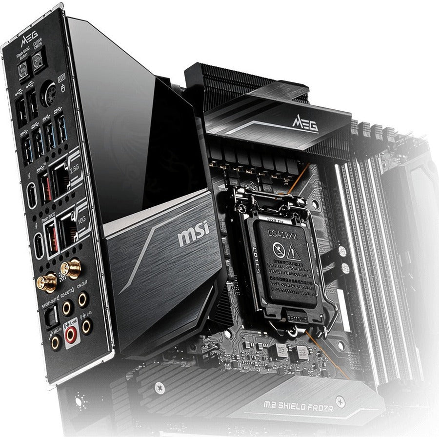 Msi Meg Z490 Godlike Lga 1200 Intel Z490 Sata 6Gb/S Extended Atx Intel Motherboard