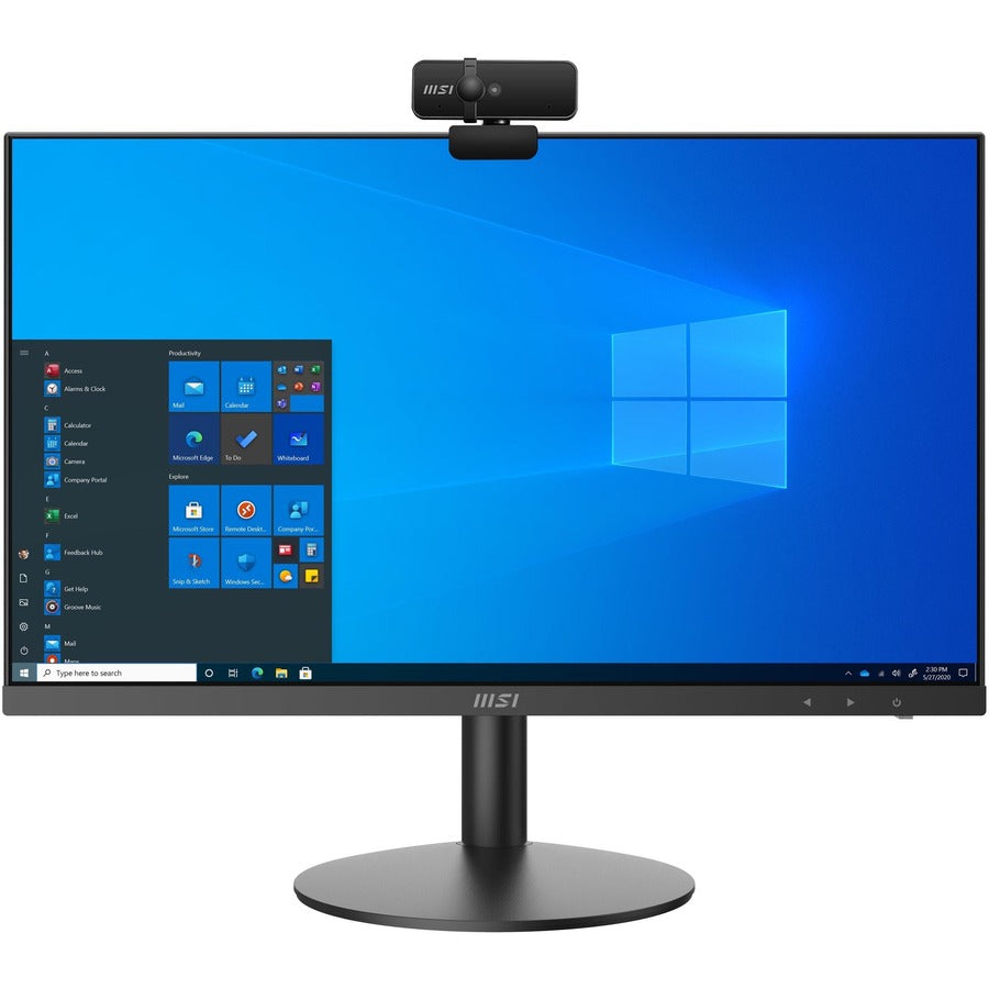 Msi Modern 11M-002Us Intel® Core™ I5 61 Cm (24") 1920 X 1080 Pixels 8 Gb Ddr4-Sdram 250 Gb Ssd All-In-One Pc Windows 11 Home Wi-Fi 6 (802.11Ax) Black