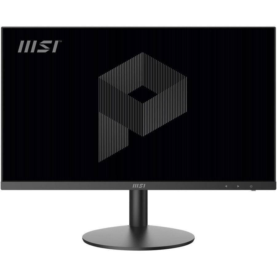 Msi Pro Ap241 11M-001Us 23.8 Inch Intel Core I5-11400 Processor 8Gb Ddr4 250Gb M.2 Nvme Sdd Windows 10 Pro Non-Touch Screen All-In-One Pc (Black)