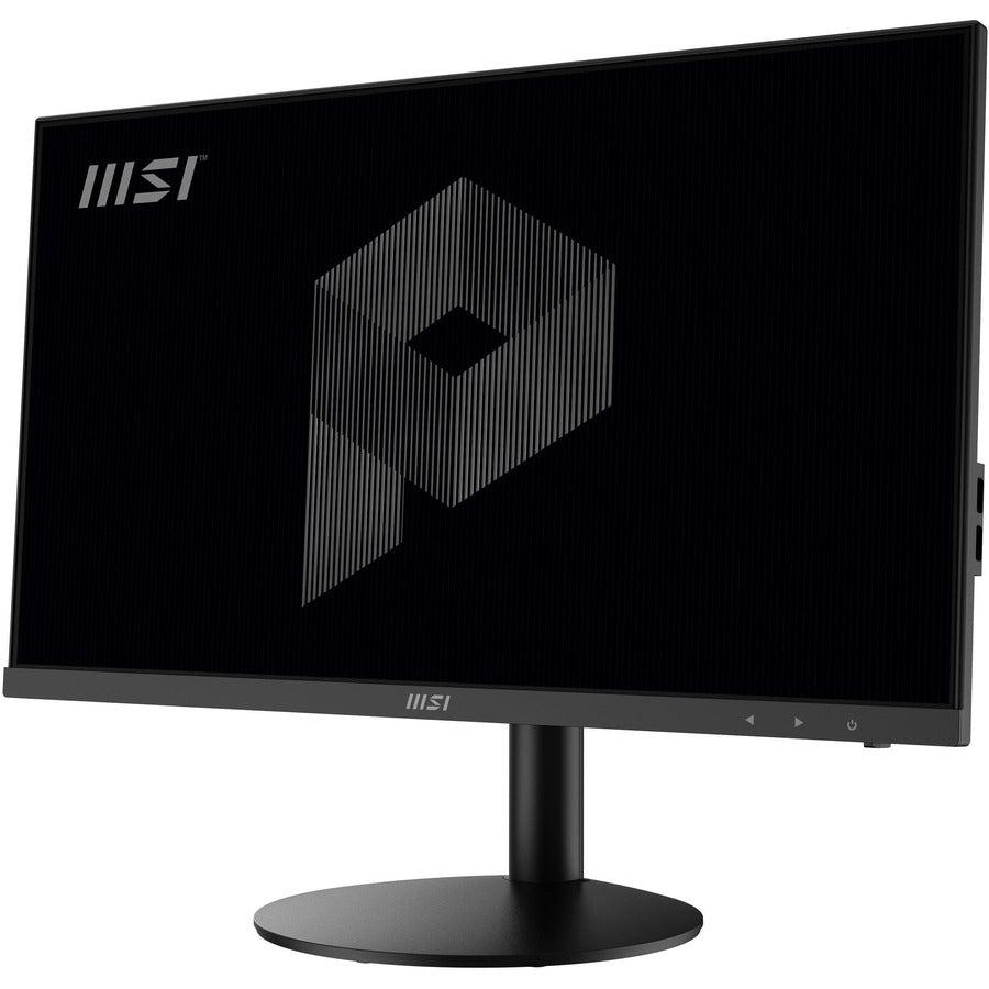 Msi Pro Ap241 11M-001Us 23.8 Inch Intel Core I5-11400 Processor 8Gb Ddr4 250Gb M.2 Nvme Sdd Windows 10 Pro Non-Touch Screen All-In-One Pc (Black)