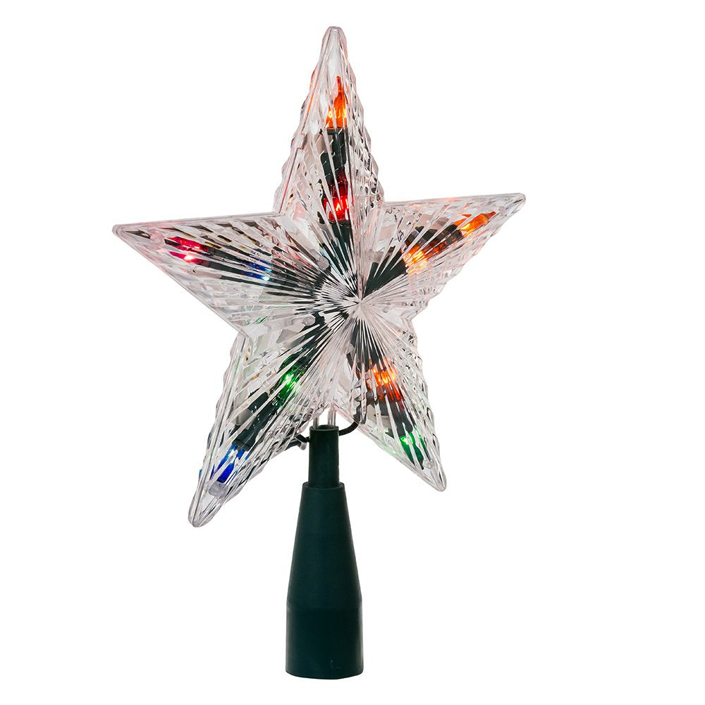 Multi-Colored Star Lighted Treetop