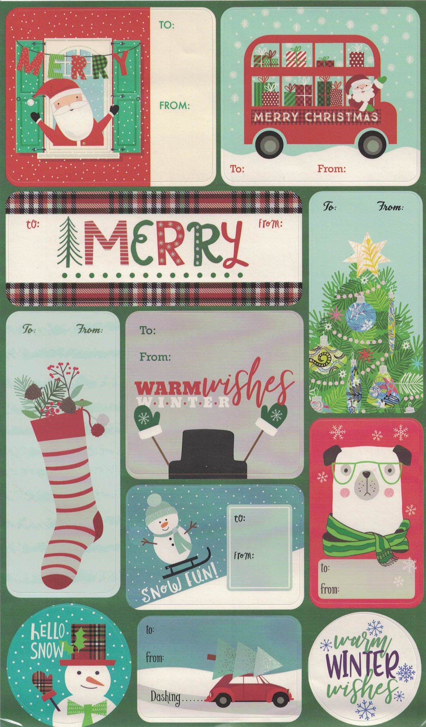 Multi Pack Gift Tags - Whimsy