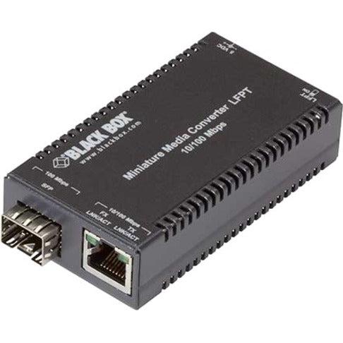 MultiPower Miniature Fast Ethernet Media Converter - Copper to Fiber SFP | TechSoft LHC301A-R4