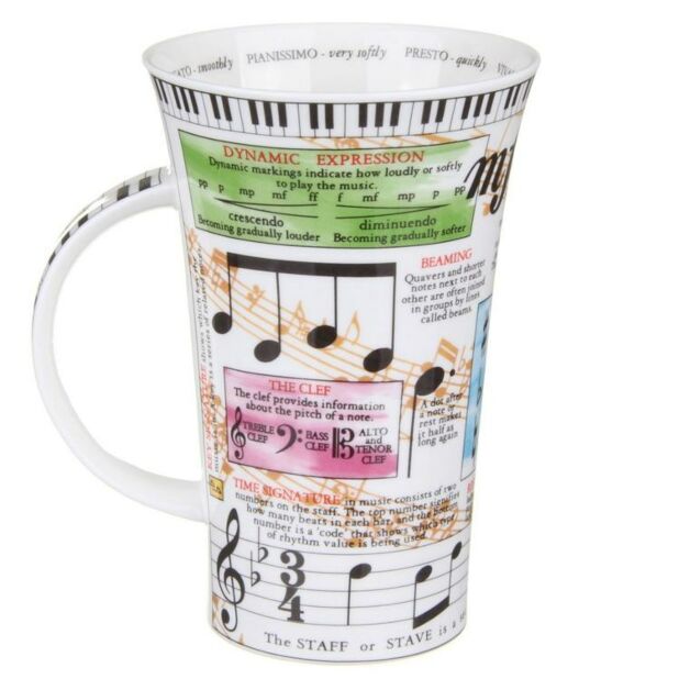 Music Fine Bone China Mug Glencoe Style