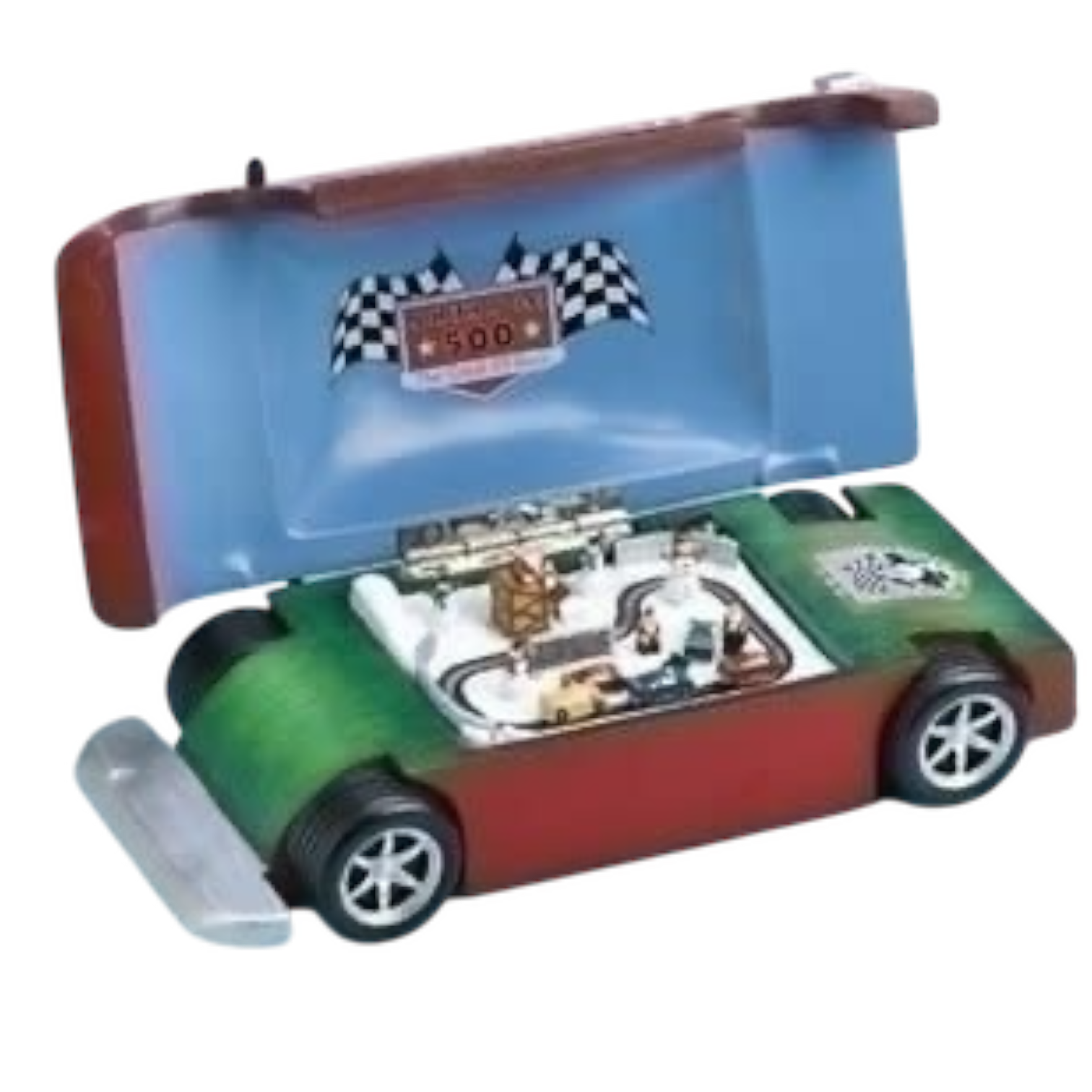 Musical Race Car With Track - 10"