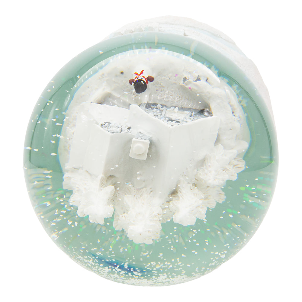 Musical Snowy House Water Globe