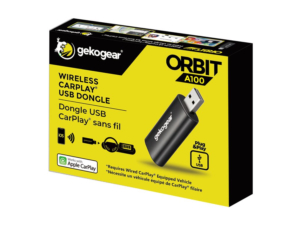 MyGekoGear Orbit A100 - Network adapter - USB-A - Bluetooth 5.0 - black ORBITA100