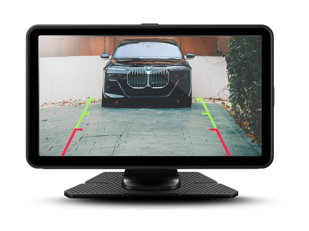 MyGekoGear Orbit C110 - Car video recording system - display - 7 - touch screen - monitor with built-in dash camera ORBITC110