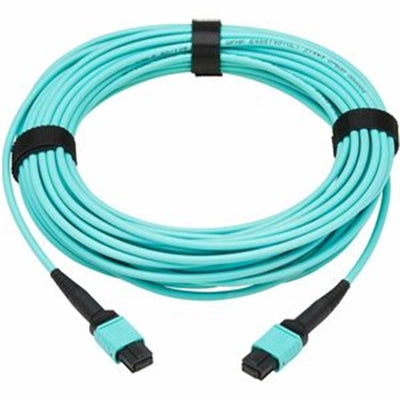 N844A Series Multimode OM3 Fiber Cable, MPO, 10m