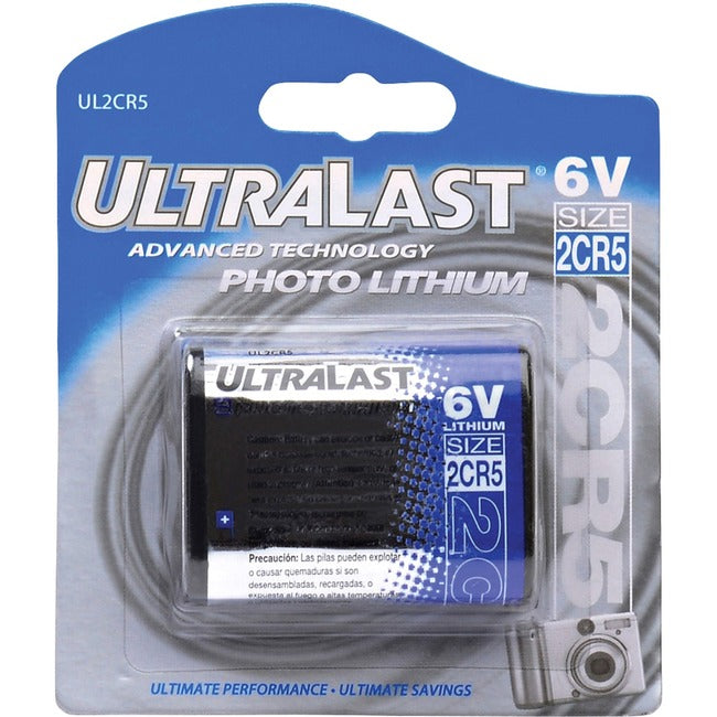 NABC UltraLast UL2CR5 Lithium Photo Camera Battery UL-2CR5