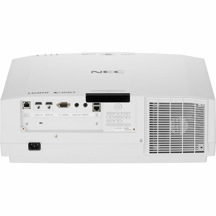 NEC Display PV800UL-W1-41ZL Ultra Short Throw LCD Projector - 16:10 - Ceiling Mountable Fl