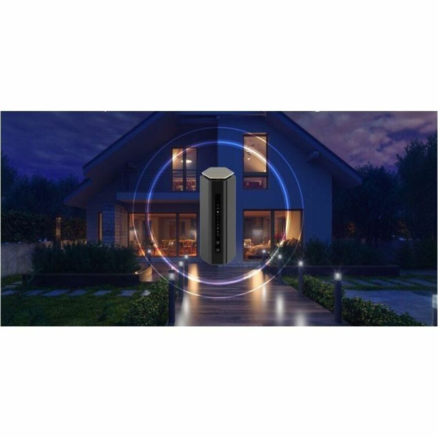 NETGEAR NightHawk RS600-100NAS WiFi 7 Router 5-Port BE18000 for Power Users