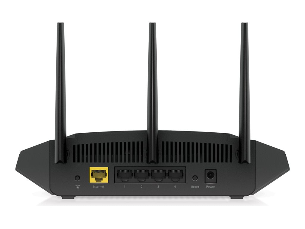 NETGEAR Nighthawk RAX36S - Wireless router - up to 2,000 sq.ft 4-port switch - 1GbE - Wi-Fi 6 - Dual Band RAX36S-100PAS