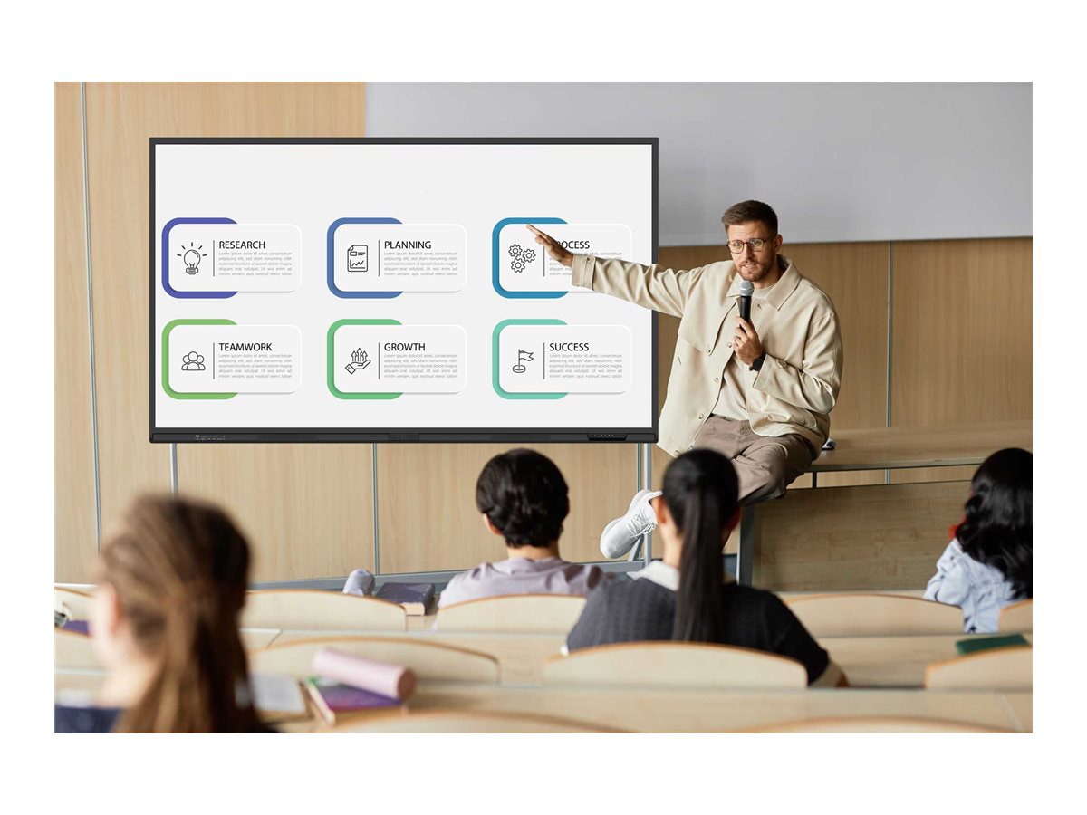 NEWLINE 75" Q Pro Elite 4K Multi-Touch Display USB-C for Collaboration