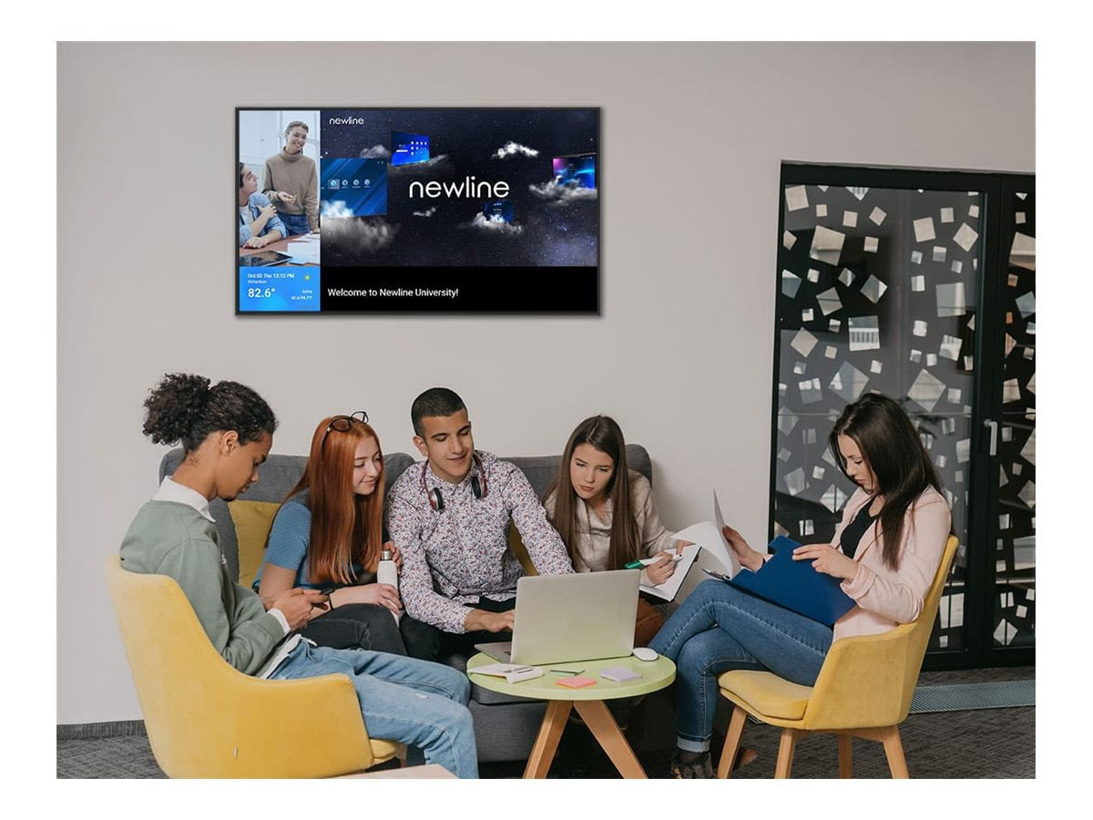NEWLINE DSX-7526 75" 4K UHD LCD Display 6.5ms for Professional Use