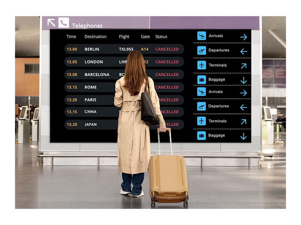 NEWLINE DV-16324-PLUS 164" Full HD LED Display for Pro Use