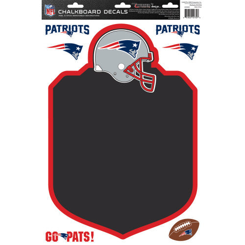 NFL New England Patriots Chalkboard Decals