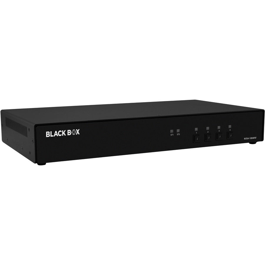 NIAP 4.0 Certified Secure KVM Switch - FlexPort HDMI/DisplayPort | Black Box KVS4-1004HV