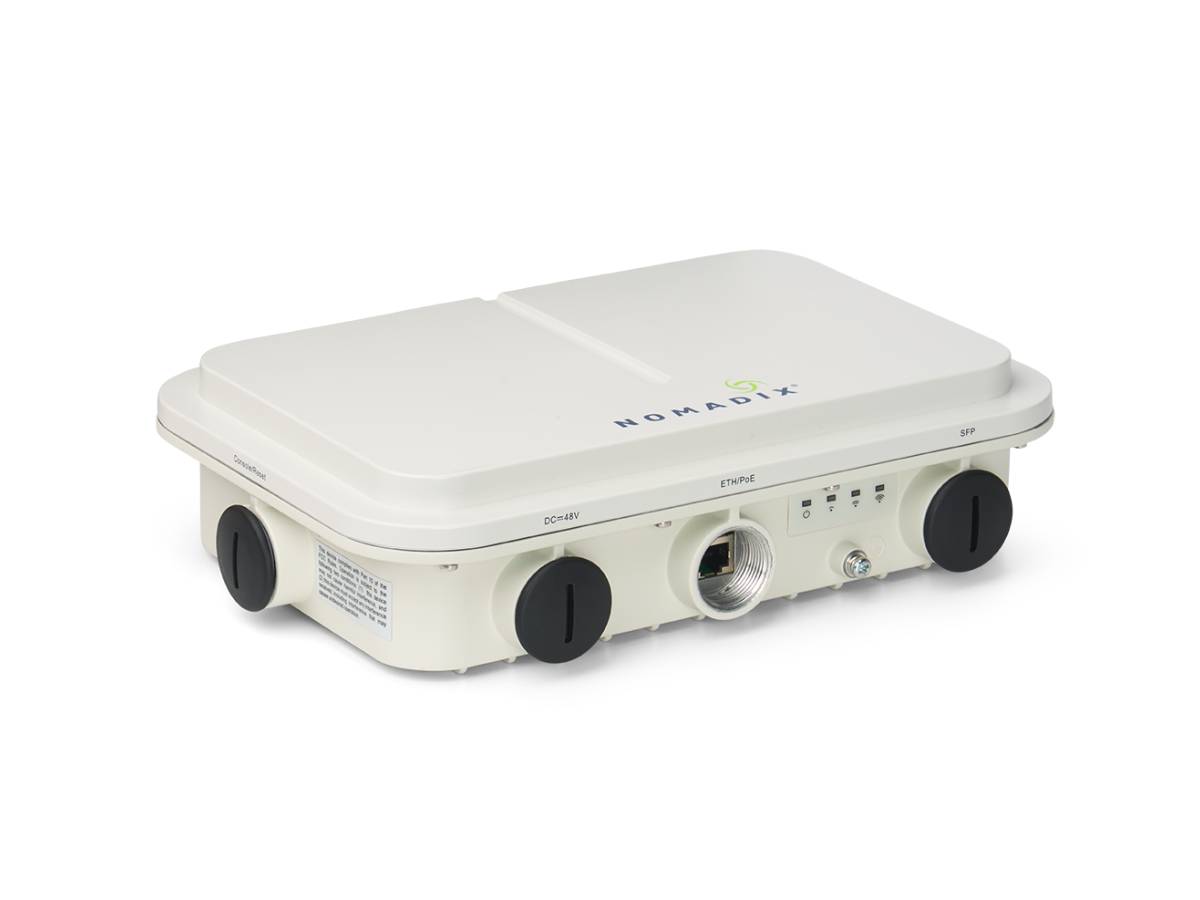 NOMADIX AP 6RA Outdoor WiFi 6 Access Point with Gigabit Ethernet Uplink