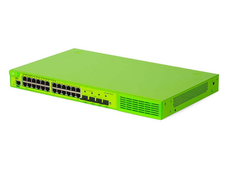 NOMADIX AS 24T4XHA 1U Wired Switch 10Gbps Uplinks for Enterprise
