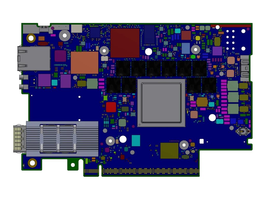 NVIDIA BlueField-3 E-Series B3220SH - Network adapter - PCIe 5.0 x16 - 200 Gigabit QSFP112 x 2 900-9D3C6-00SV-DA0