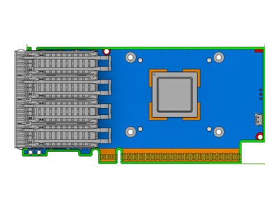 NVIDIA ConnectX-7 - Crypto enabled with Secure Boot - network adapter - PCIe 4.0 x16 - 25Gb Ethernet / 50Gb Ethernet SFP56 x MCX713104AC-ADAT