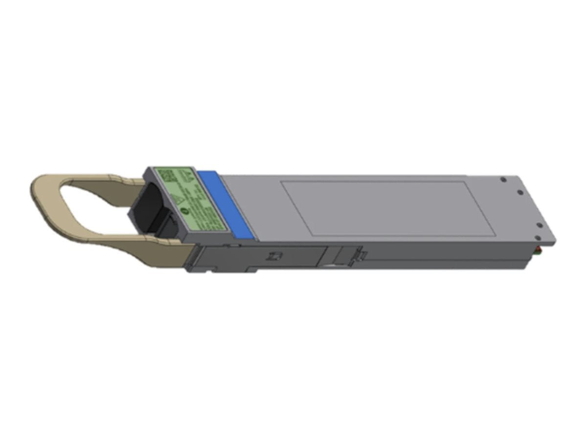 NVIDIA - OSFP transceiver module - 400GbE - Ethernet 400GBASE-SR4 - MPO-12/APC multi-mode - up to 164 ft - 850 nm MMA4Z00-NS400-T