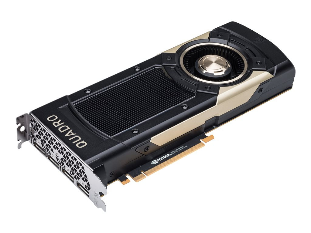 NVIDIA Quadro GV100 - Graphics card - Quadro GV100 - 32 GB HBM2 - PCIe 3.0 x16 - 4 x DisplayPort - for Workstation Z4 G4