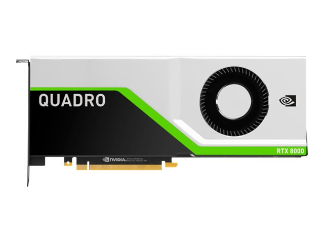 NVIDIA Quadro RTX 8000 - Graphics card - Quadro RTX 8000 - 48 GB GDDR6 - PCIe 3.0 x16 - for ProLiant XL190r Gen10,