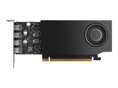 NVIDIA RTX A1000 - Graphics card - RTX A1000 - 8 GB GDDR6 - PCIe 4.0 x8 - 4 x Mini DisplayPort - CTO