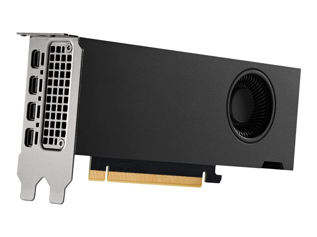 NVIDIA RTX A2000 - Graphics card - RTX A2000 - 12 GB GDDR6 - PCIe 4.0 x16 - 4 x Mini DisplayPort - for ThinkAgile VX650 Appliance; 4X67A76720