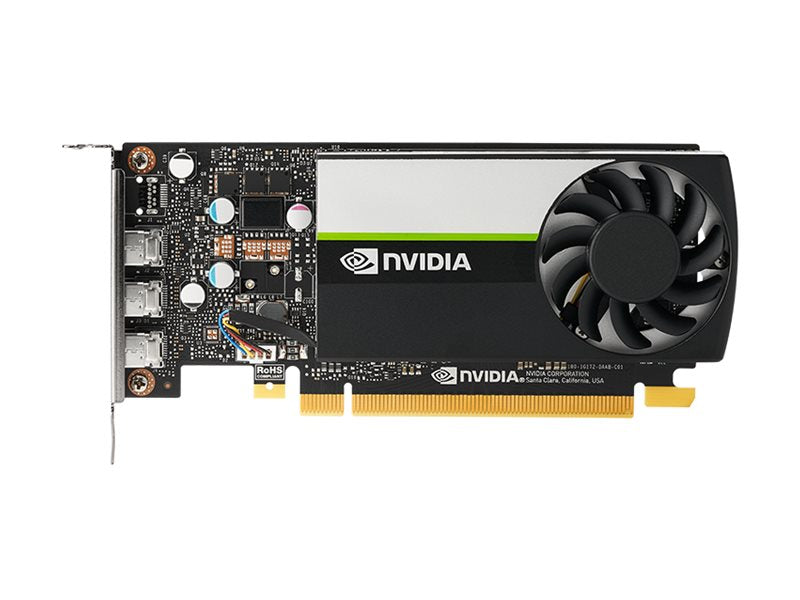 NVIDIA T400 4GB - Graphics card - T400 - 4 GB GDDR6 - PCIe 3.0 x16 low profile - 3 x Mini DisplayPort - OEM VCNT4004GB-B