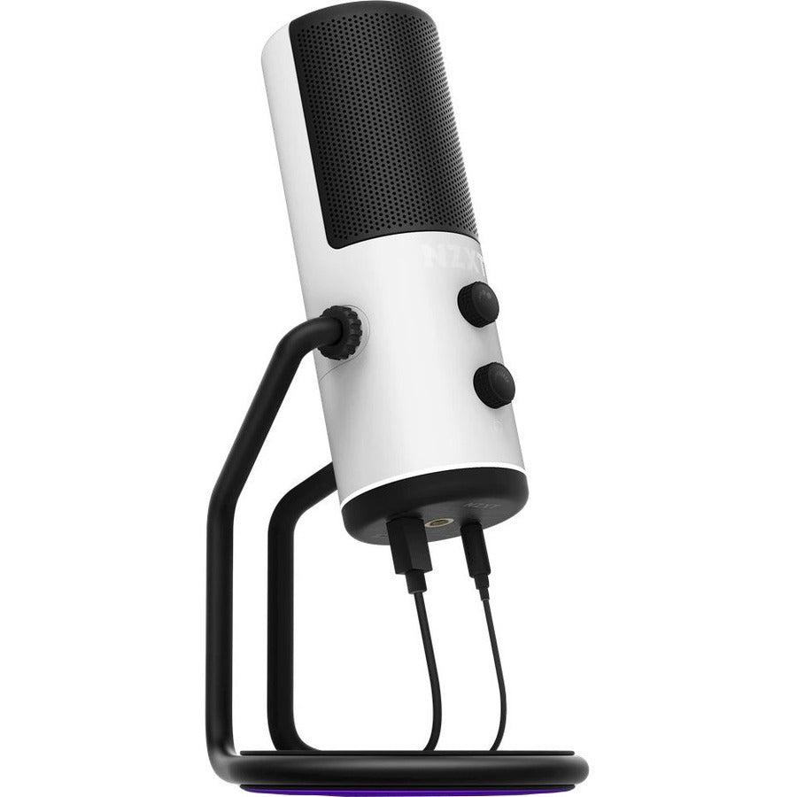 NZXT Capsule Wired Microphone - Matte White