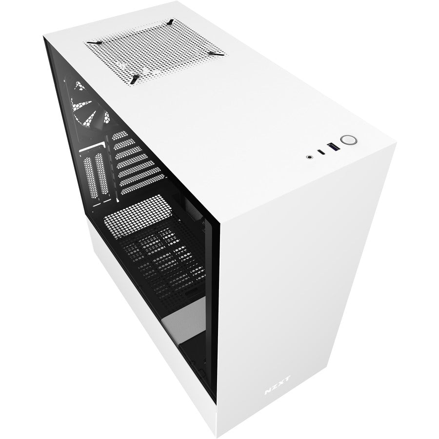 NZXT Compact Mid-Tower with Lighting and Fan Control