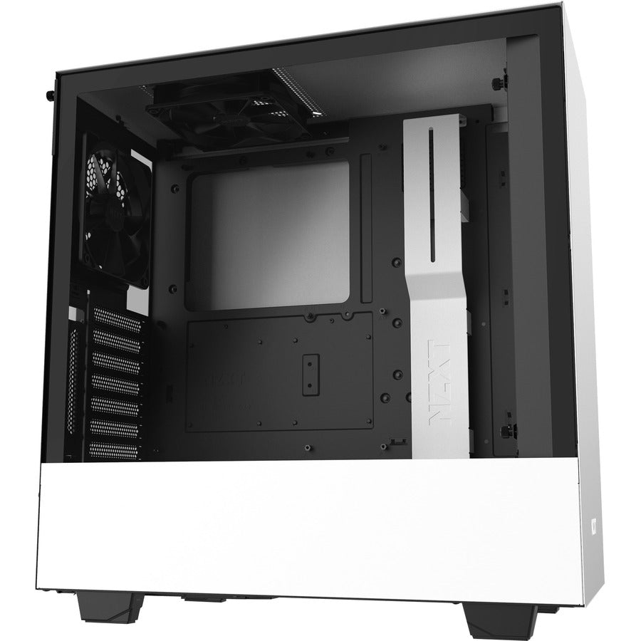 NZXT Compact Mid-Tower with Lighting and Fan Control