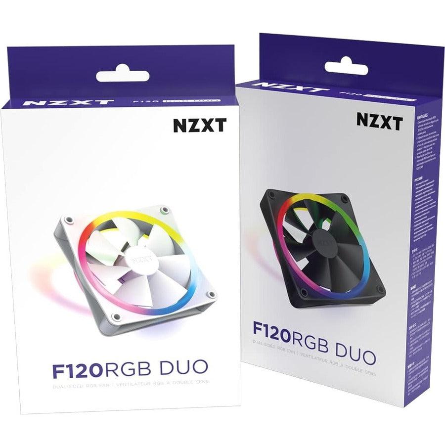 NZXT F120 RGB DUO RF-D12SF-W1 Cooling Fan - 1 Pack